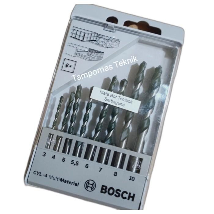 BOSCH MATA BOR SET 8PCS MATA BOR MULTI PURPOSE BOR BETON BESI KAYU