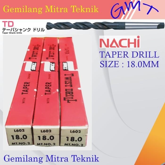 MATA BOR BESI NACHI 18MM TAPER