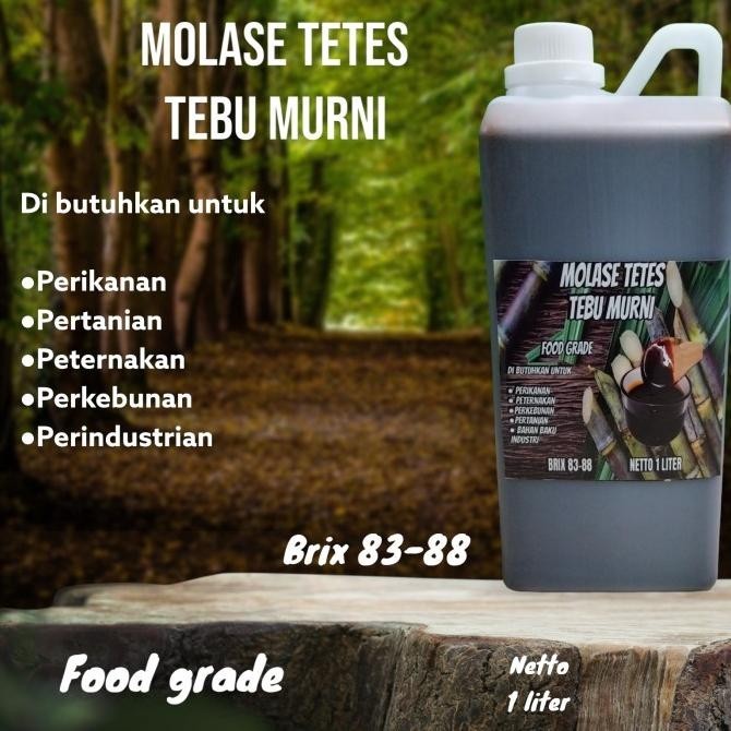Molase Murni Tetes Tebu 1 Liter