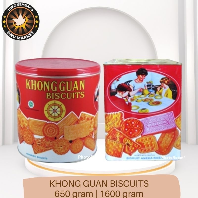 

Khong Guan Biscuit Kaleng 650 Gram 1600 Gram