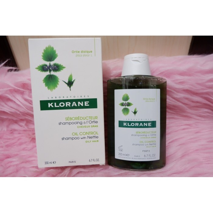 KLORANE Oil Control Shampoo with Nettle 200ML
