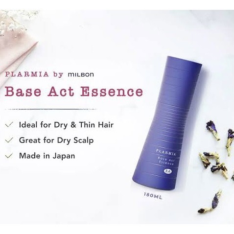 MILBON PLARMIA BASE ACT ESSENCE 100ML - HAIR TONIC RAMBUT RONTOK