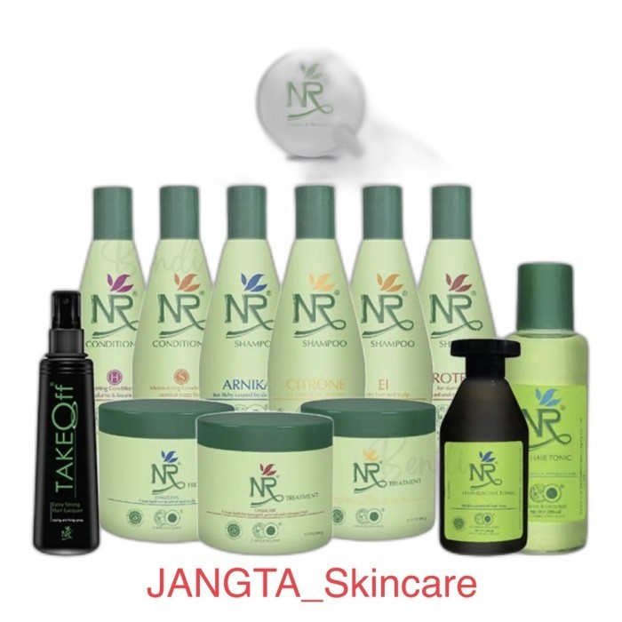 NR HAIR TONIC REACTIVE - NR SHAMPOO - ANTI KETOMBE -RONTOK - HAIR LOSS