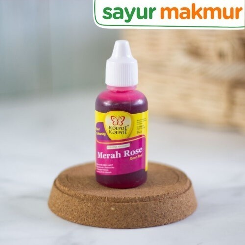 

Koepoe Koepoe Pewarna Makanan Merah 30 ml Sayurmakmur