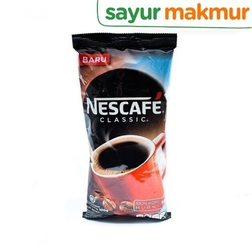 

Nescafe Classic 100 gram Sayurmakmur