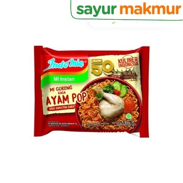 

Indomie Goreng Ayam Pop 85 gram Sayurmakmur