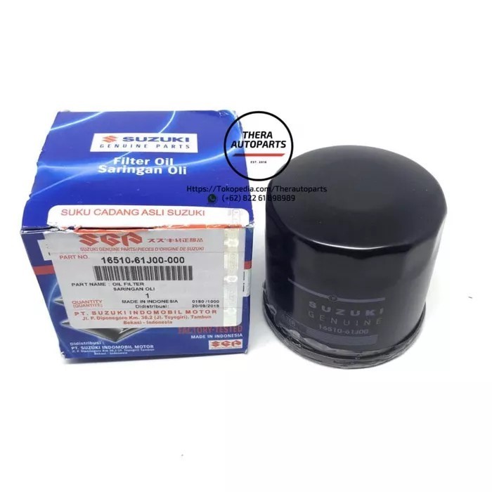 ORI INDOPART Saringan Filter oli Minyak Pelumas Mesin Suzuki ERTIGA 2013 2014 2015 2016 2017 Penyari