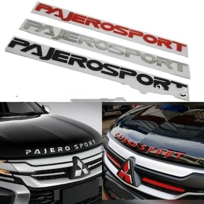Baru Emblem Pajero Sport/Tulisan Pajero Sport/Logo Tulisan Pajero Sport Ready Stock