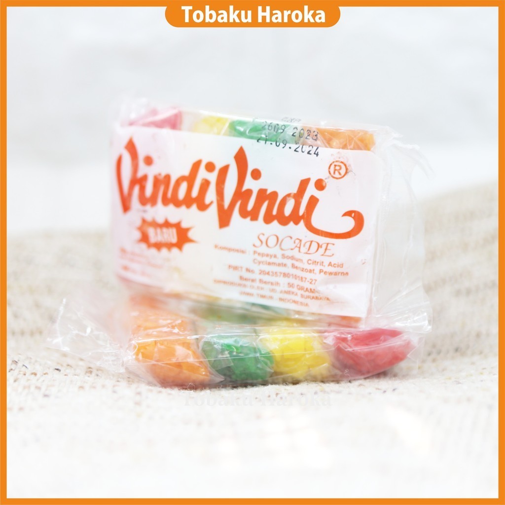 

Sukade Vindi-vindi Warna Warni - Socade Vindi Mix Warna 50gr