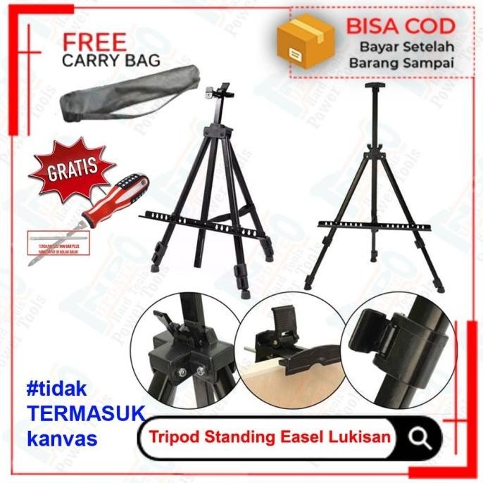 

Stand Lukis Standar Holder Papan Kanvas Lukisan Easel Melukis Standing