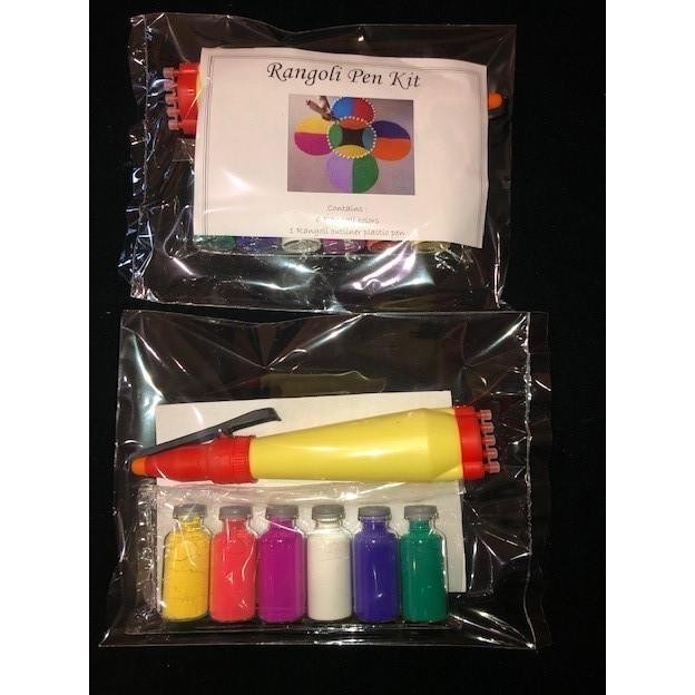 

Diwali Rangoli Powder And Outliner Pen Kit