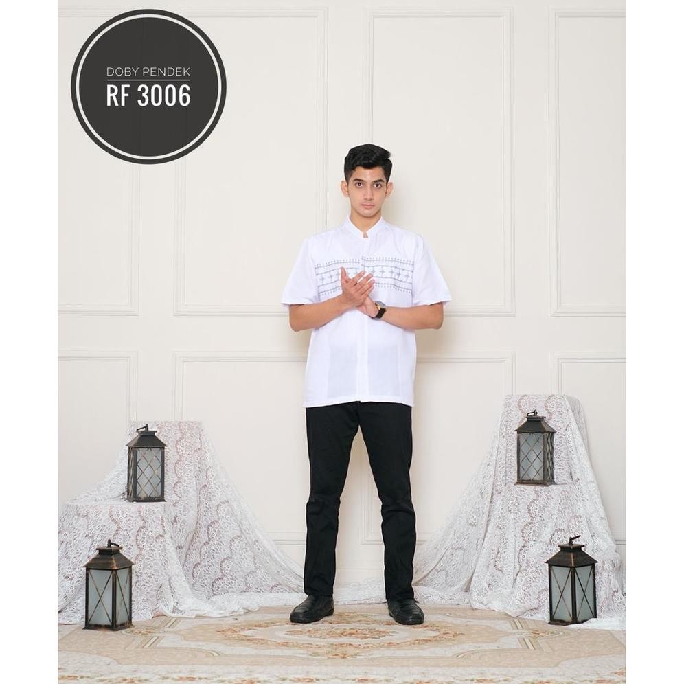 OIU BAJU KOKO PENDEK | KOKO PUTIH | KOKO LENGAN PENDEK | KOKO PUTIH PENDEK TERLARIS