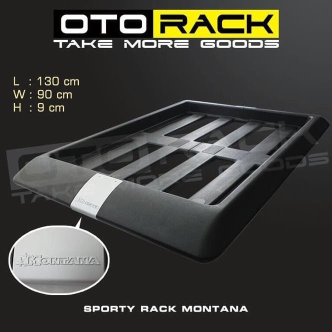 Sporty Roof Rack Premium Montana Series By Otorack Mobil New Brio 2016