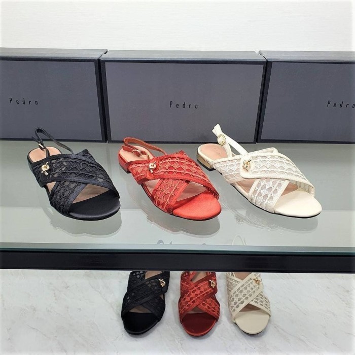Promo Sepatu Wanita Pedro 707 Flat Shoes Original Ori Impor Import New