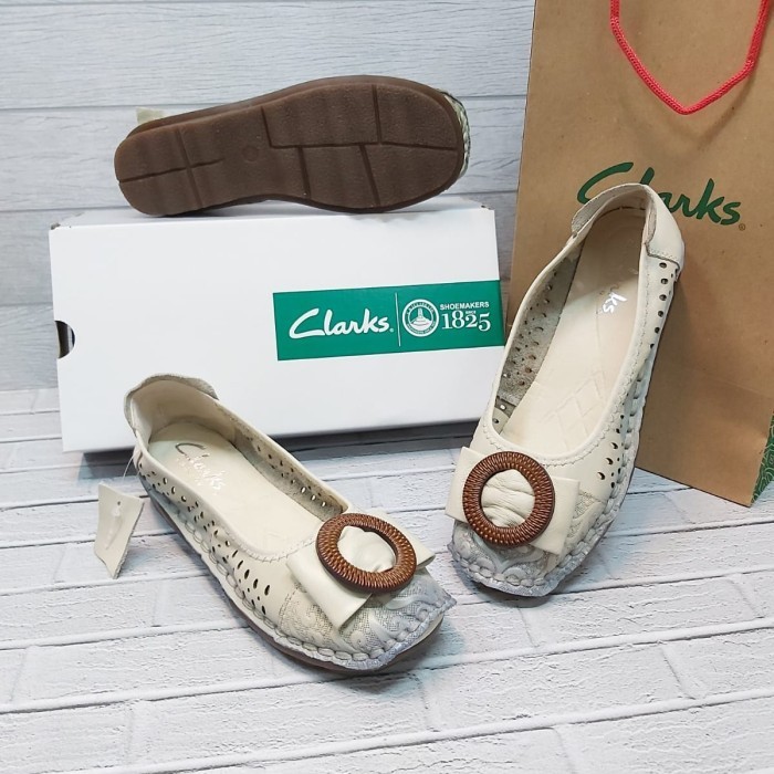 Clarks Rg-82-6 Flat/Sepatu Clarks Wanita/Clarks Flat