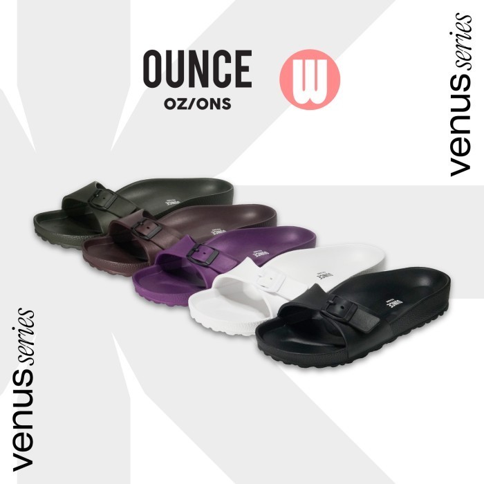 Ounce - Venus Sandal Flat - Sandal Wanita 36-40