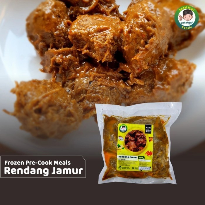 

Uinn - Rendang Sehatgan 250Gram/Rendang Jamur Vegetarian/Frozen Food
