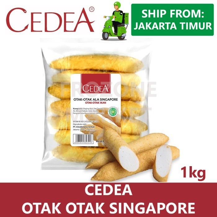 

Uinn - Cedea Otak Otak Ala Singapore 1Kg Frozen Food