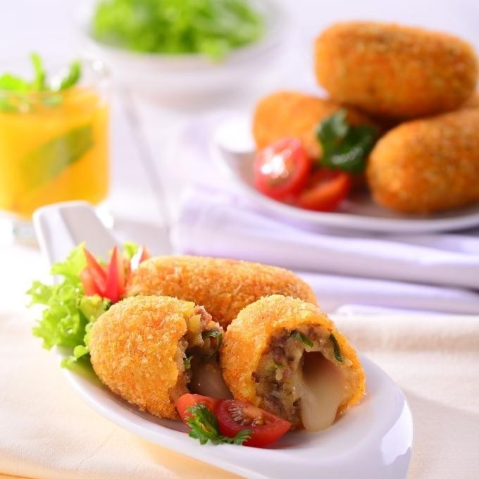 

Uinn - Kroket Daging Kroket Kentang Frozen Food Isi 5