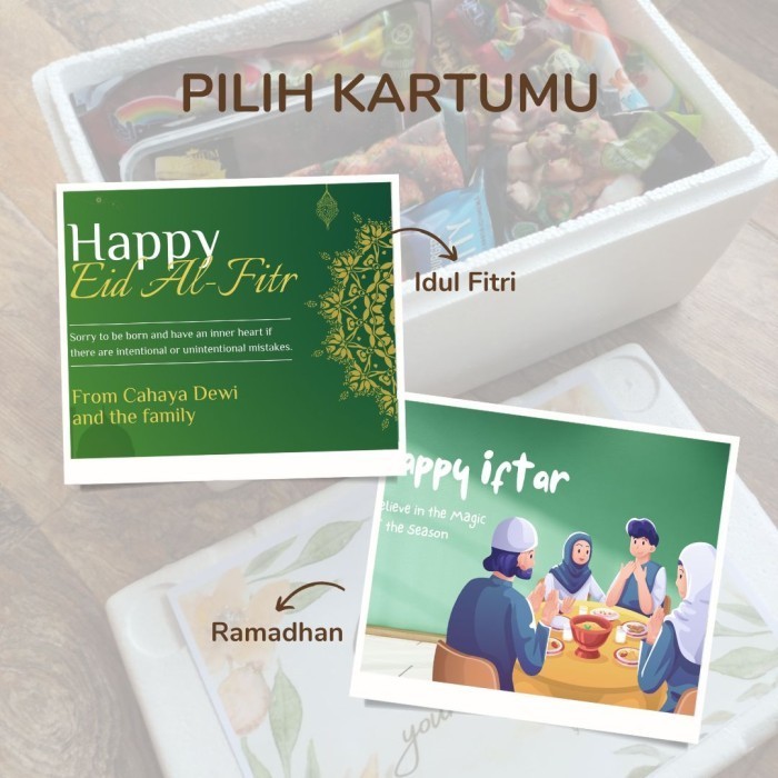 

Uinn - Hampers Get Well Soon - Isi 8 Item Frozen Food Sehat Gratis Box +Kartu