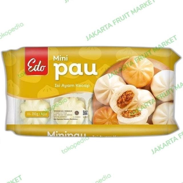 

Uinn - Sf- (Frozen Food) Edo Mini Pau Isi Ayam Kecap 200Gr (Grab/Gojek)