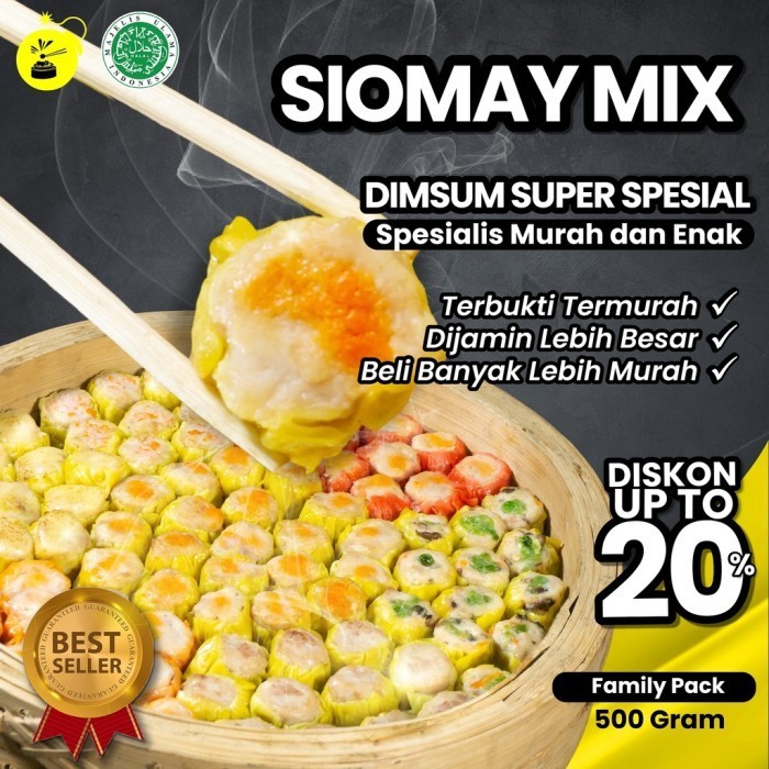 

Uinn - Siomay Mix Isi 500 Gram - Frozen Food Halal Mbledos ,,,,