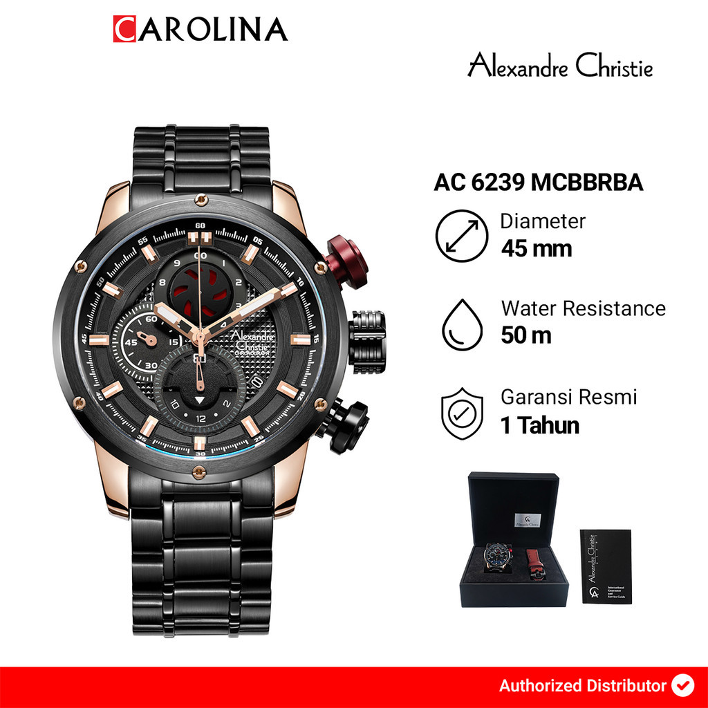 Alexandre Christie AC 6239 MCBBRBA Pria