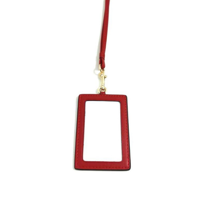 

C0ach ID Lanyard Strawberry Printed Collection Card Holder (F 23679)