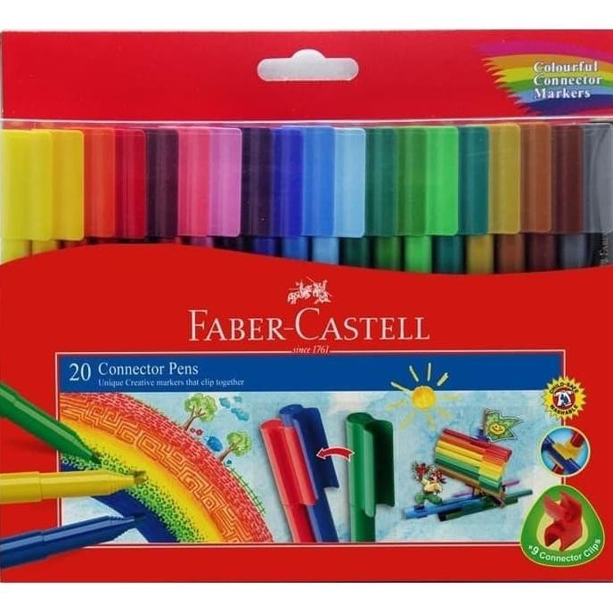 

Connector Pen Faber Castell 20 Warna ilmi__77