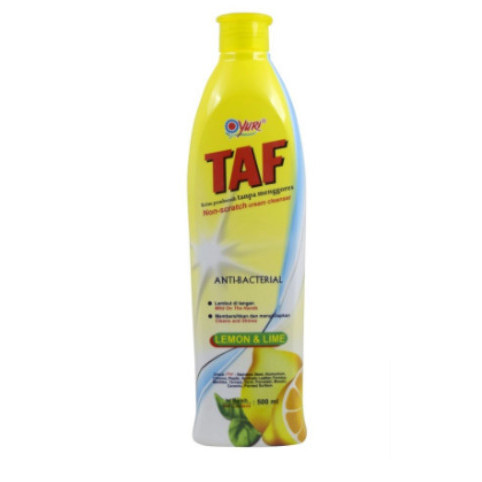 Yuri Taf Cream Cleanser Lemon & Lime 500Ml Pembersih Stainless Steel