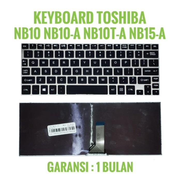 KEYBOARD TOSHIBA NB10 NB10-A NB10T-A NB15-A