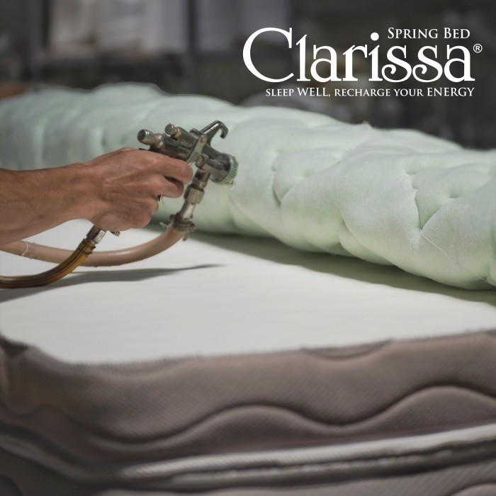 Clarissa Kasur Spring Bed Wellfresh - 120X200