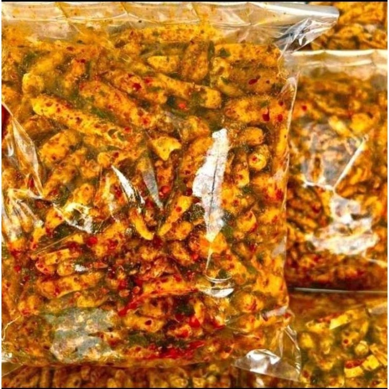 

basreng pedas daun jeruk 500gr