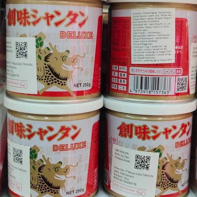 

Somi Shantan Deluxe Soup base bumbu ramen Sup impor Jepang enak 250 ml KM