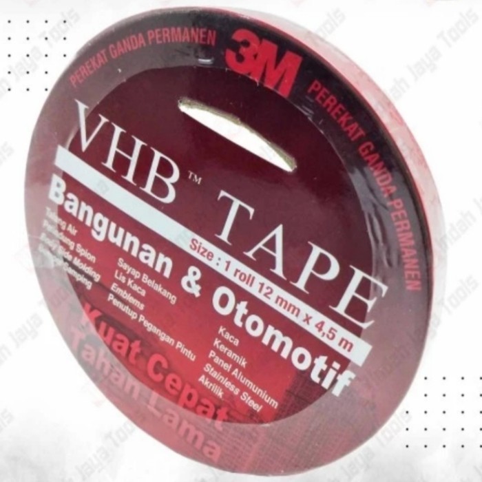 

3M VHB Tape Double Tape 12mm x 4,5m HARGA DISKON