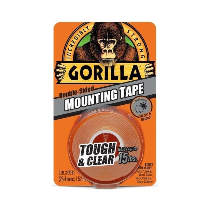 

HARGA DISKON Gorilla Tough & Clear Mounting Tape