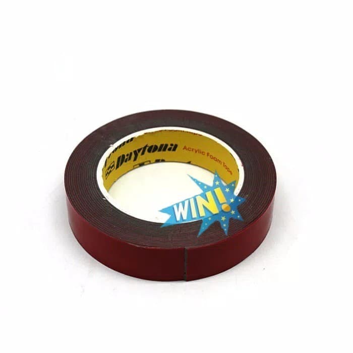 

JUAL Dauble Tape Acrylic 25mmx5 Mtr Lem Bolak Balik DAYTONA