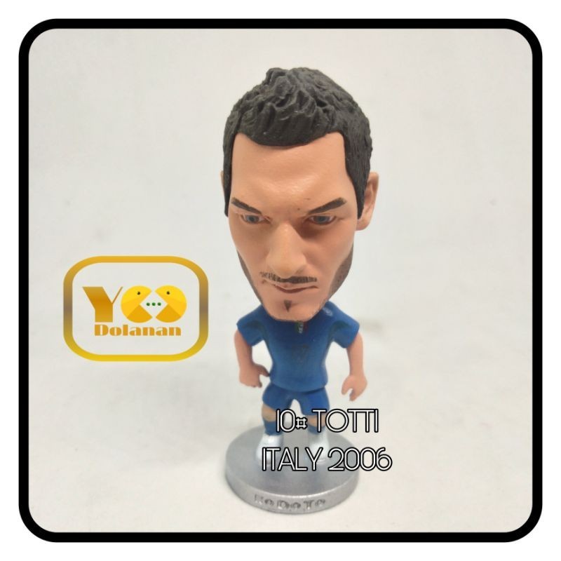 10# TOTTI - ITALY 2006 KODOTO SOCCERWE FIGURE PEMAIN BOLA