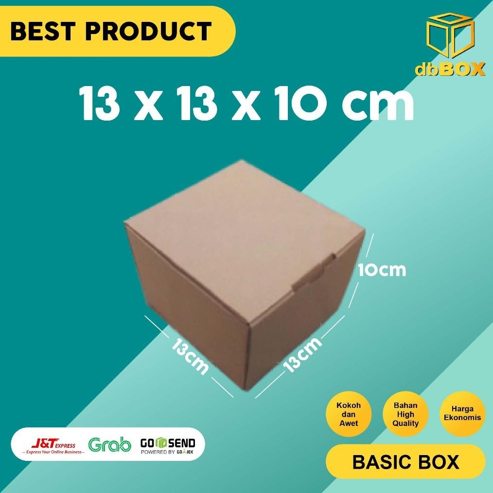 

Flash Sale" (10Pcs) Kardus karton uk.13x13x10 cm --Die Cut dan easy usage- ||