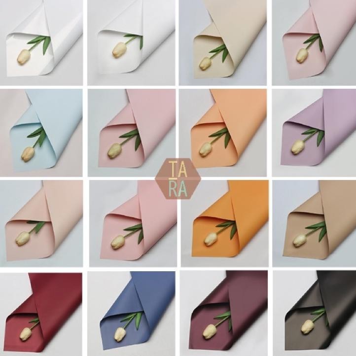 

Flash Sale" (Per PACK 20 Lembar) Kertas Bunga Cellophane Polos 58*58 Harga Per Pack isi 20 Lembar ||