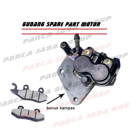 KALIPER CALIPER MASTER REM CAKRAM BAWAH DEPAN THUNDER 125 RGR 150 TRS