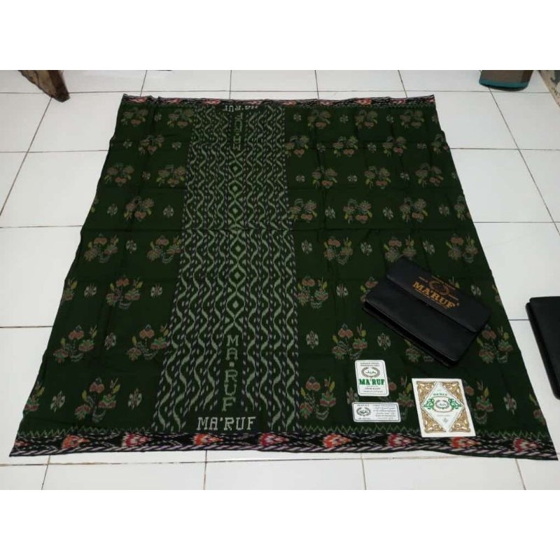 Sarung MA'RUF Mercerized Motif MST