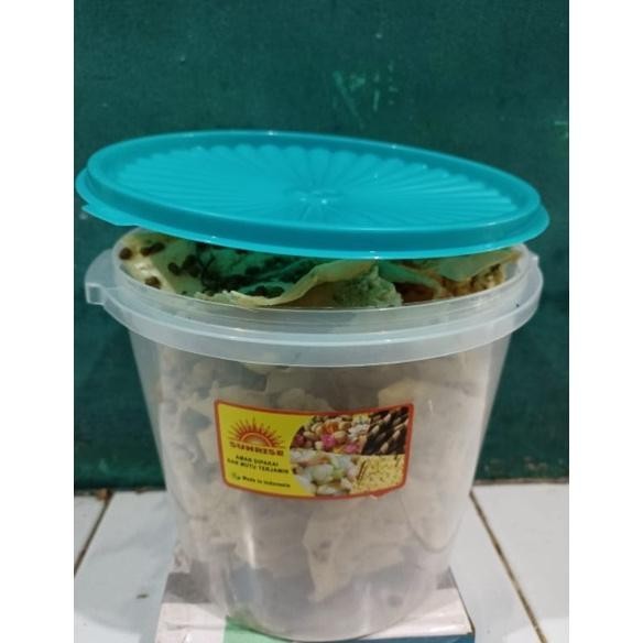 

POI peyek renyah packing toples ukuran 5L SAMEDAY ONLY TERLARIS