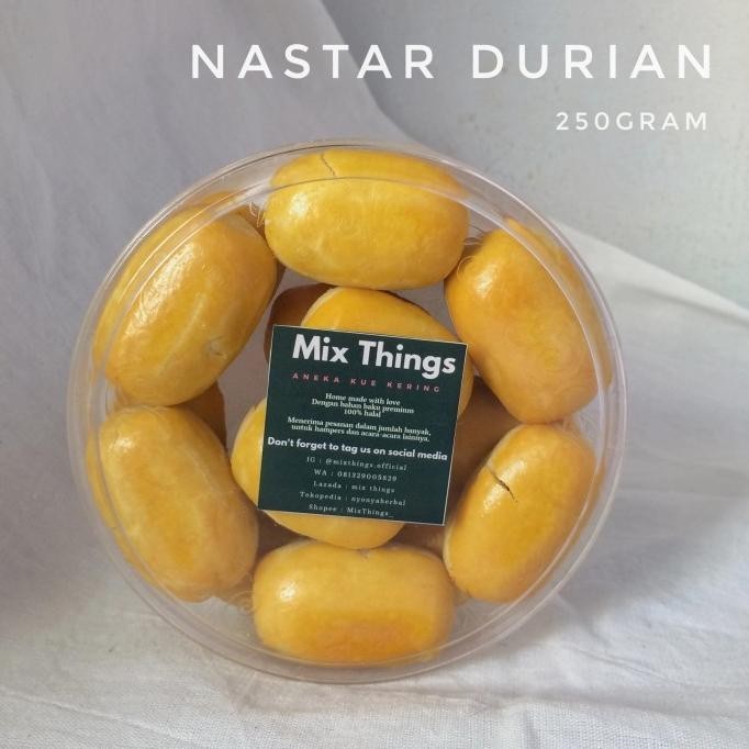 

Trend Nastar Durian / Nasdur 250Gram Stok Terbatas