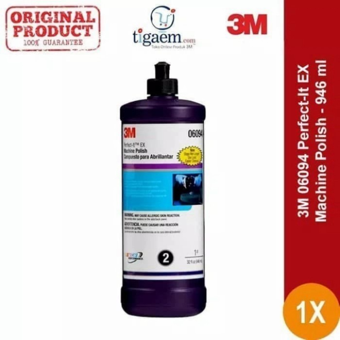 3m 06094 Perfect-it EX Machin polish Compoud Terbaik / Liquid Wax