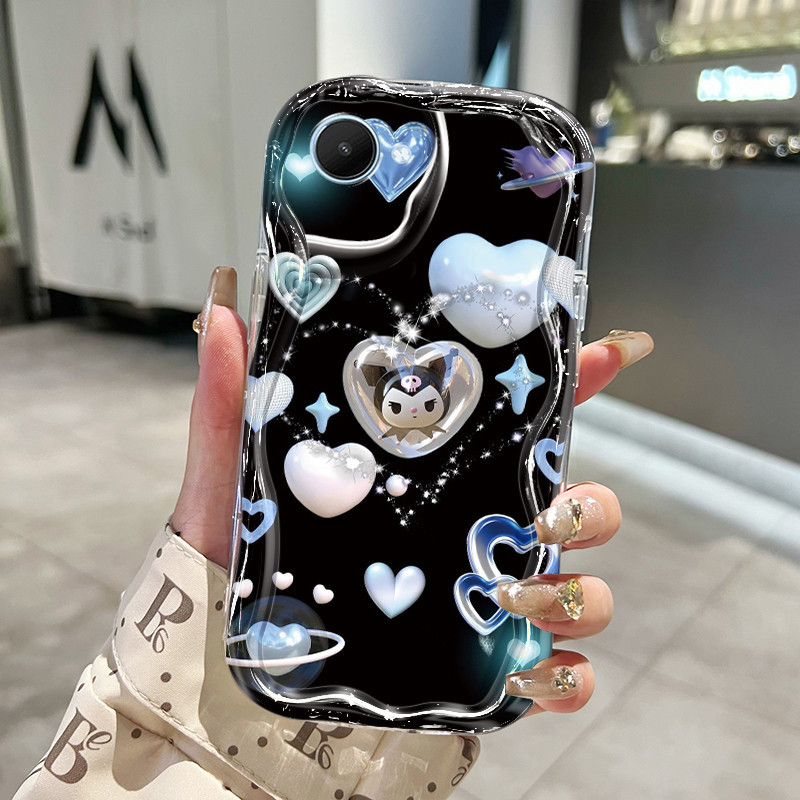 Casing Hp Realme C30 Realme C30s Realme Narzo 50i Prime Case  Kesing Love pola gelembung Softcase po