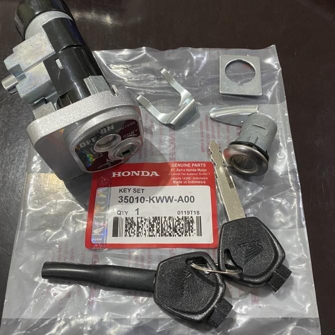 110 REVO KUNCI KONTAK KEYSET KEY SET JOK HONDA MOTOR OLD LAMA