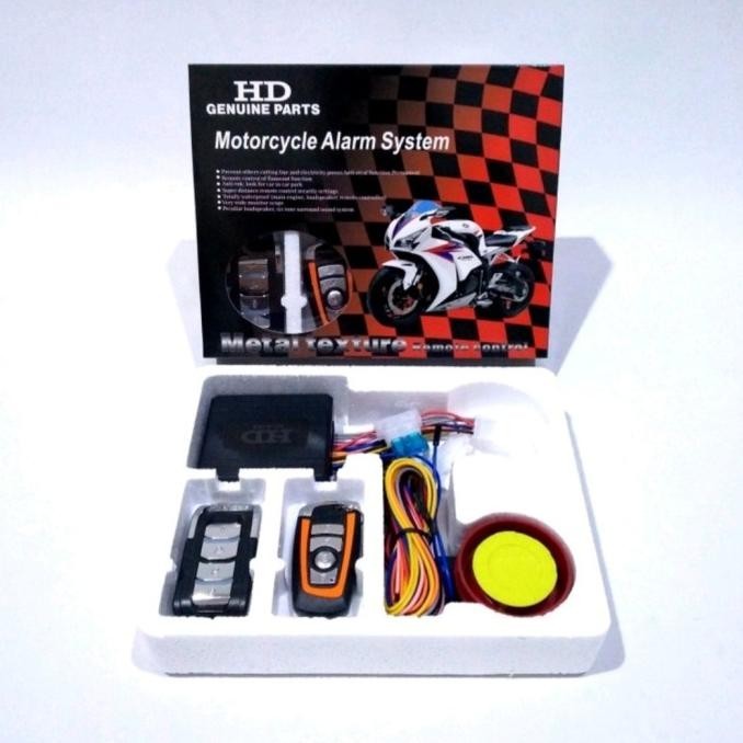 ALARM SYSTEM REMOT MOTOR ANTI MALING HD / ALARM REMOT STARTER MOTOR
