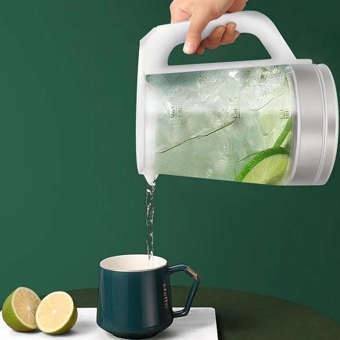 Idealife  Il 113 Jumbo Auto Electric Glass Kettle - Teko Listrik Kaca  Kualitas Premium