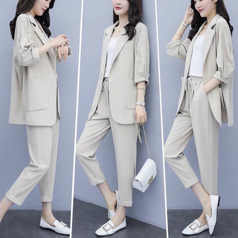 SETELAN KEMEJA KATUN BASIC DAILY SET | SETELAN WANITA | SETCEL POLOS